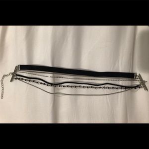 Free People multi layer choker